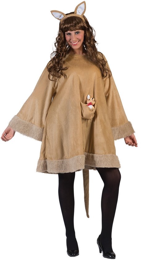 Kangoeroe Jurk Met Buidel Vrouw