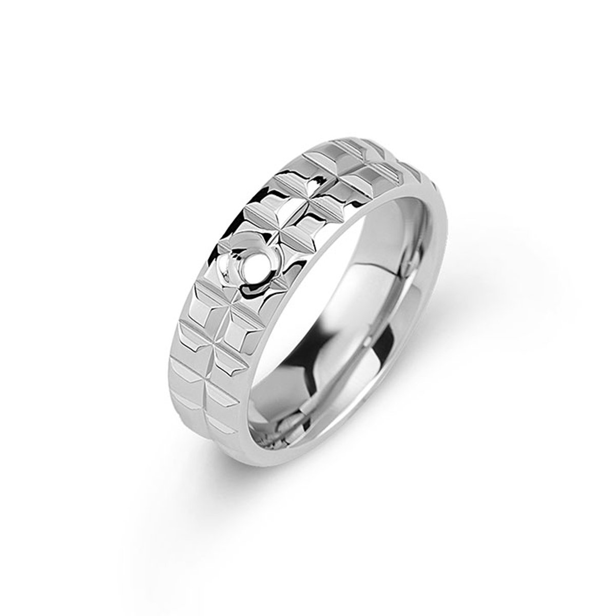 Melano Twisted Ring Tana Zilver