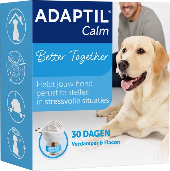 Adaptil Dieren Antistressmiddel - Verdamper en Flacon Startpakket - 48 ml