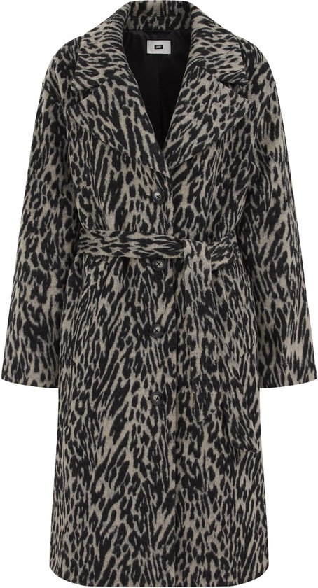 WE Fashion Dames jas met luipaardprint
