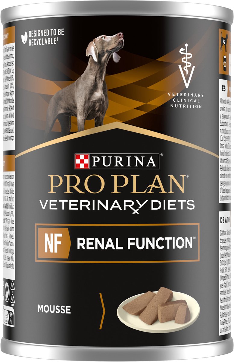 Purina Pro Plan VD NF Renal Function Hond Blik - 24 x 400 g