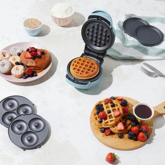 SCH® Pannenkoekenmaker - Pancake maker - Pannenkoek - Blauw - 17cm x 13cm x 9cm — afbeelding 3