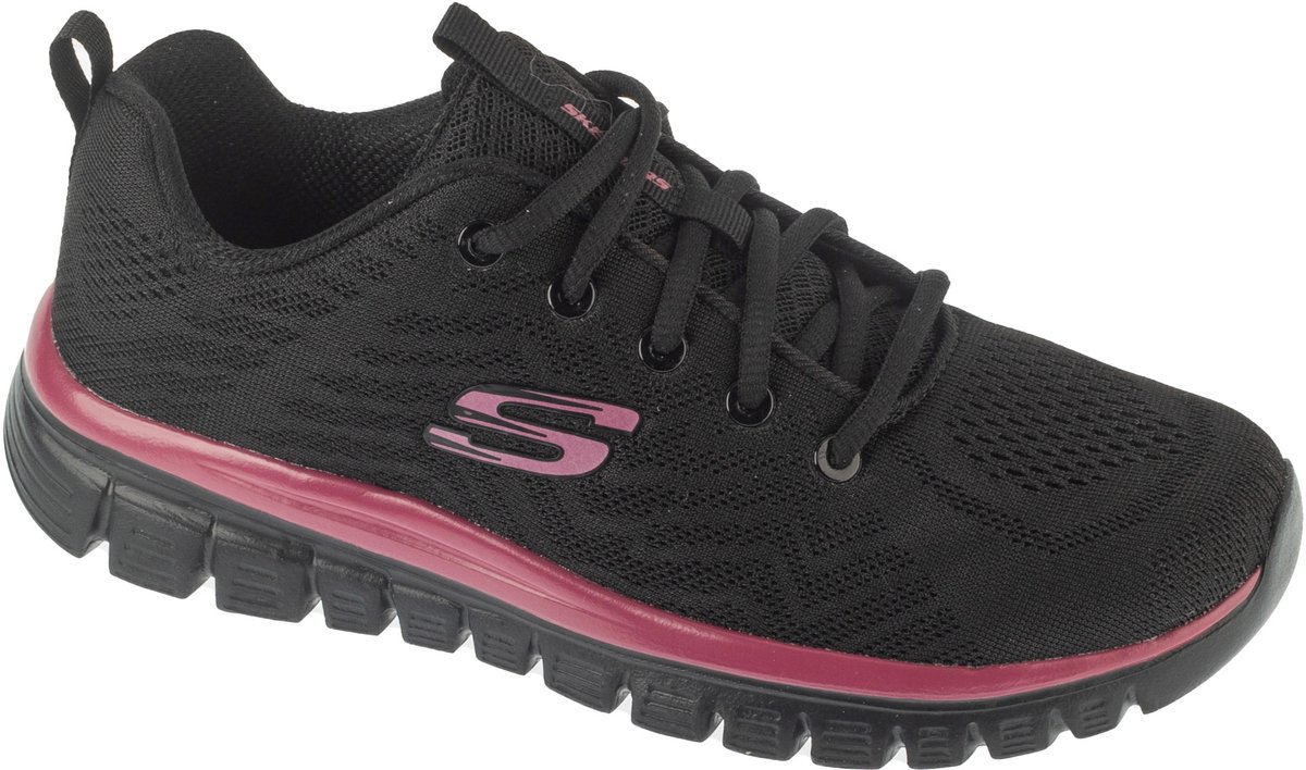 Skechers Graceful - Get Connected, Vrouwen, Zwart, Sneakers, maat: 36,5