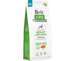 Brit Care Grain Free - Adult Large Breed - Zalm - 3 kg