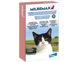 Milbemax - kleine kat - 4 tabletten