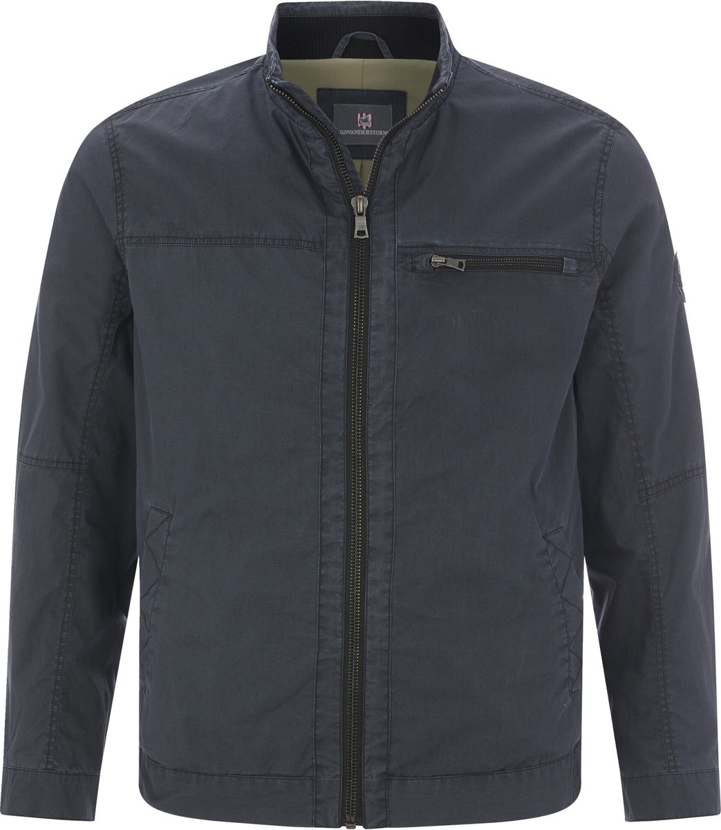 Jan Vanderstorm herren Militair Jack – donkergrijs
