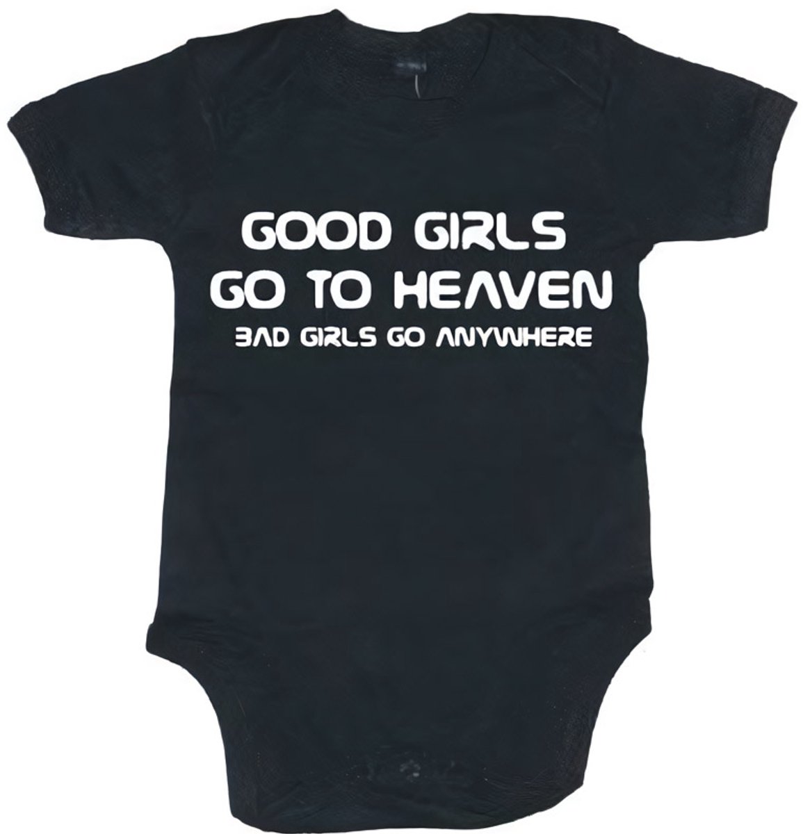 Hybris Kinder Good Girls Go To Heaven Body SH-13-50029-L72 Black-6-12Monate