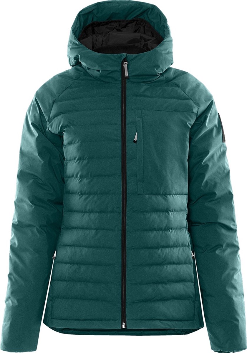 Fristads Atmos Primaloft® puffer damesjack met capuchon Missing Translation (petrol)