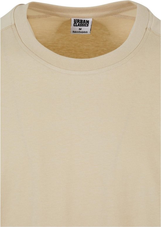 Urban Classics - Chemise à manches longues avec dos raglan - M - Beige