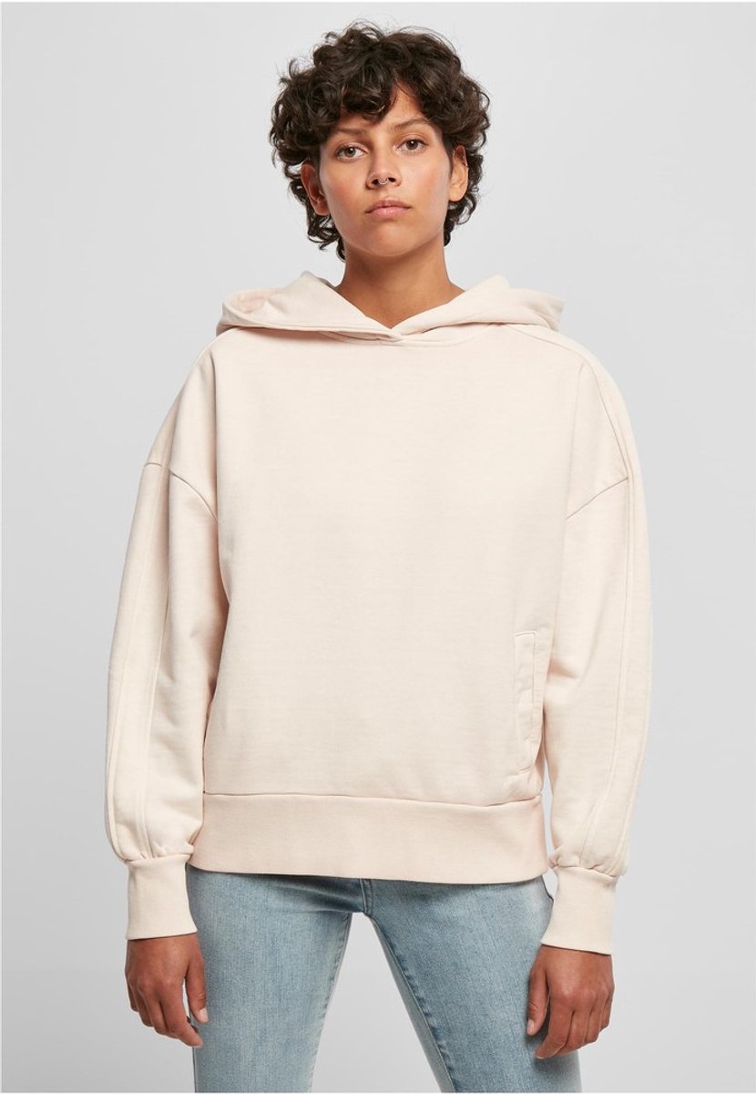 Urban Classics Heavy Terry Garment Dye Hoodie/trui 5XL Roze
