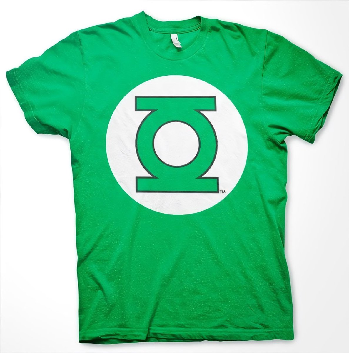 DC Comics Green Lantern Heren Tshirt -M- Logo Groen