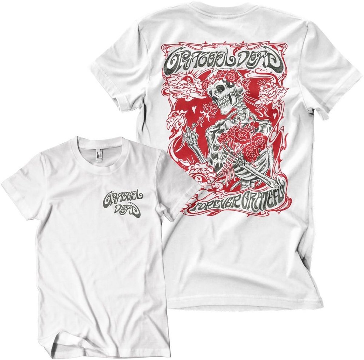 Grateful Dead T-shirt Forever Grateful T-shirt WMX-1-GD005-H96-10