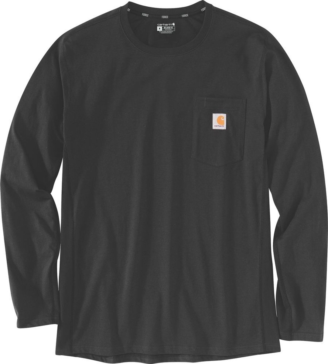Carhartt Midweight L/S Pocket T-Shirt 106656 -XL Zwart