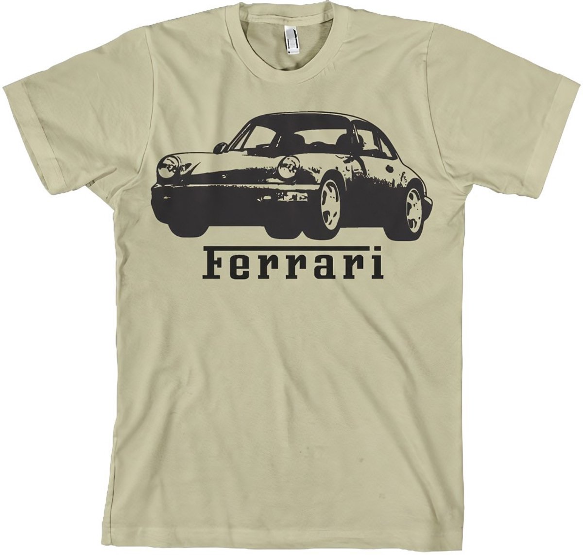Ferrari 911 T-Shirt Khaki-S