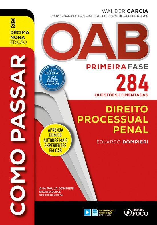Como Passar - Como passar OAB – Direito Processual Penal - cover