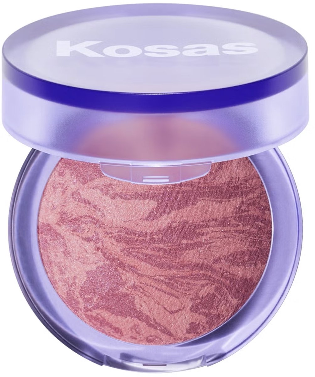 Kosas Blush Is Life - Baked Dimensional Brightening Blush - Swoon