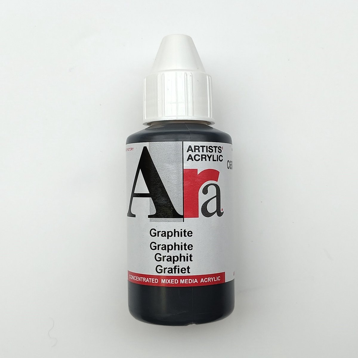 Acrylverf Ara 100ml - Grafiet - C650