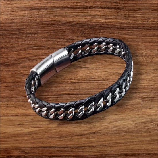 Hugo Vintage Brown | Leren Armband Heren | SAID&DONE