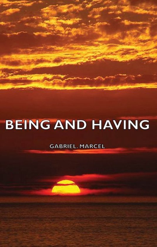 Being and Having - cover