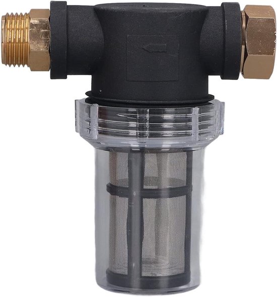 inline waterfilter 1pcs 1/2inch 3/4inch 1 Inch Inline Mesh Zeef, Waterpompfilter, Irrigatie High Flow Pijpleidingfilter Tuinieren Connectors (Kleur: 40 mesh, Maat: 3l4 inch) (Col(Size:3l4 inch