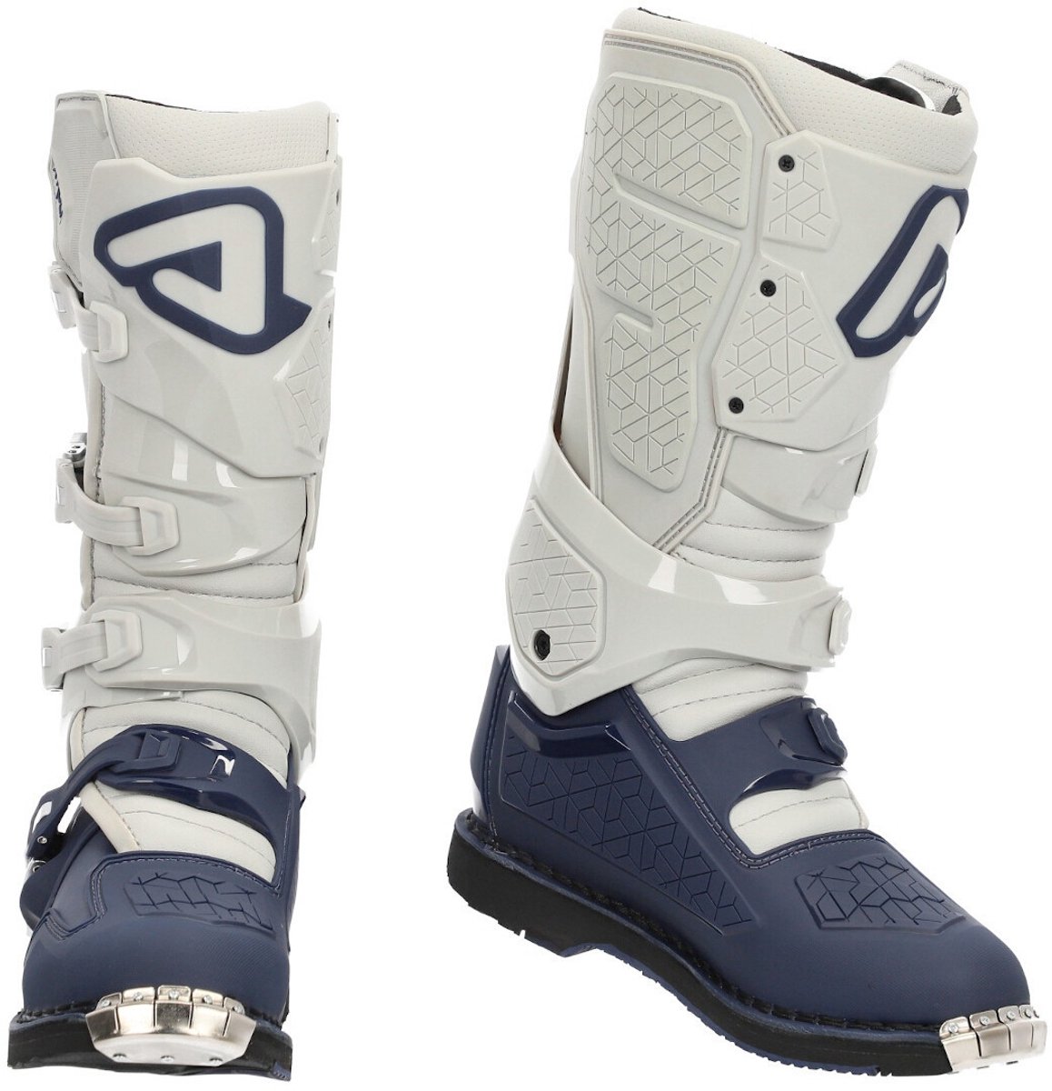 Acerbis X-Rock MM2 Grijs Donkerblauwe Crosslaarzen - Laars