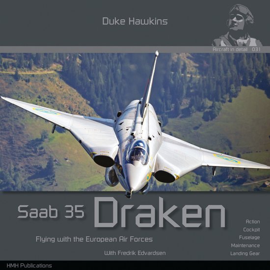 Duke Hawkins- SAAB 35 Draken - cover