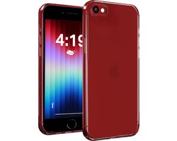 Hoesje geschikt voor iPhone 7/8/SE (2020)/(SE 2022) hoes TPU/Siliconen Back Cover - Transparant -