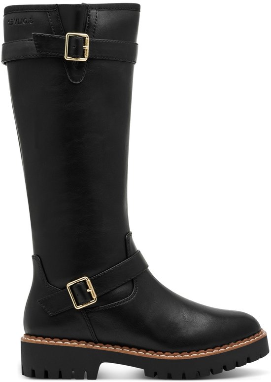 s.Oliver Stivali da neve - black/nero