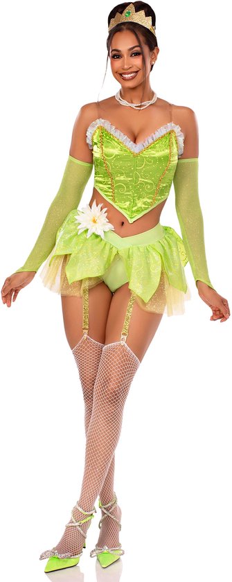 Leg Avenue - Bayou Babe Kostuum - S - Groen