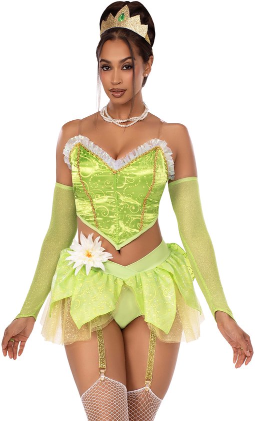Leg Avenue - Bayou Babe Kostuum - S - Groen