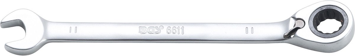 BGS Ratel ringsteeksleutel omschakelbaar 11 mm