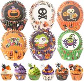 16 Toppers Cupcakes Halloween – Décorations Effrayantes Pour Gâteaux (Scie, Hache, Couteau…)