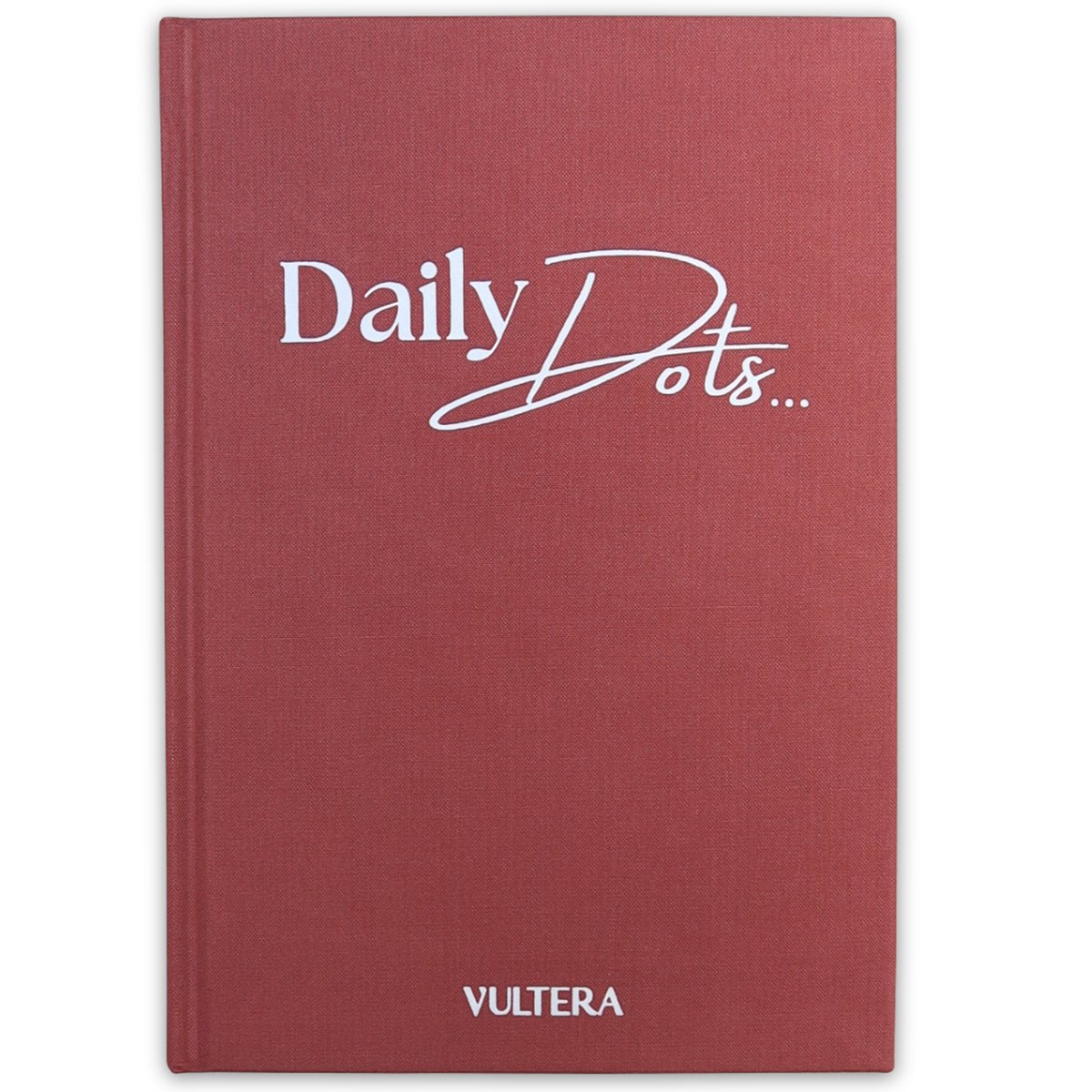 Vultera Daily Dots - Bullet Journal - Dagboek - A5 - Oud Roze