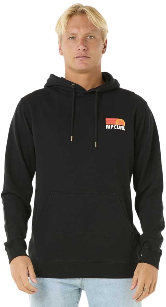 Rip Curl Surf Revival Hoodie M Man Zwart