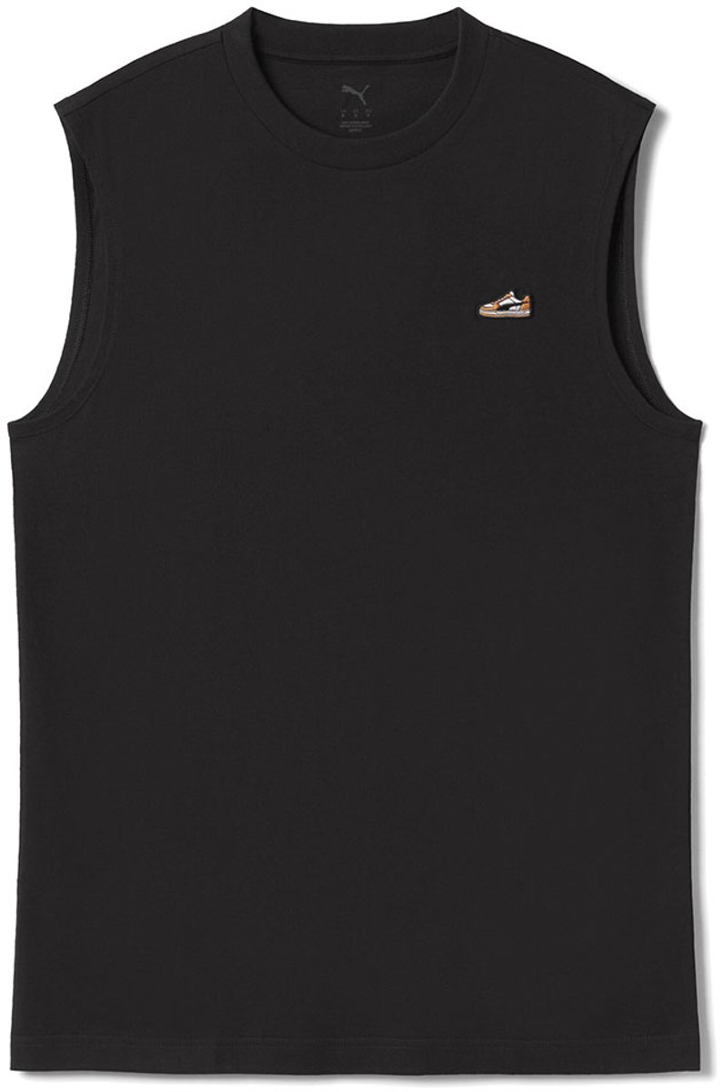 Puma Sneaker Mouwloos T-shirt S Man Zwart