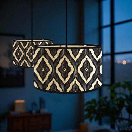 Light & Living lampenkap OSIRE - 30x32 cm - grijs – vtwonen