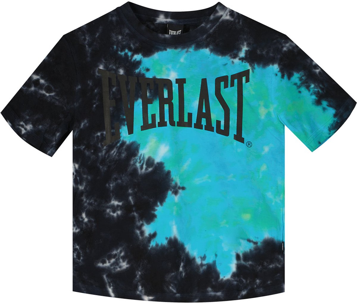 Everlast Lfs Fw Tie Dye T-shirt Met Korte Mouwen Zwart 10 Years Jongens