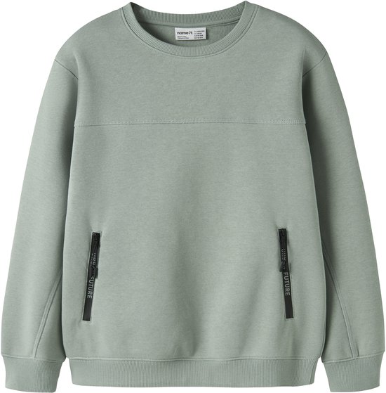 NAME IT - NKMLEO LS NREG SWEAT BRU - Jongens - Sweaters