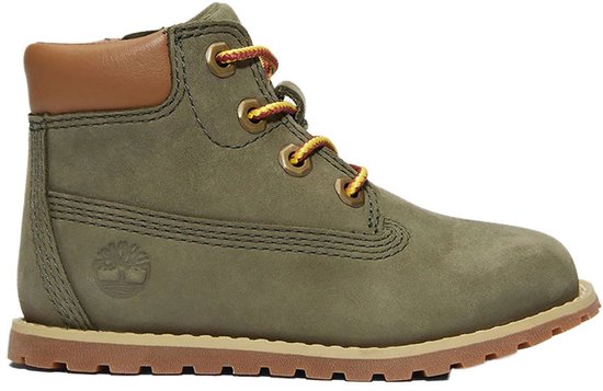 Timberland Pokey Pine Zip Laarzen Voor Peuters Groen EU 25 Jongens