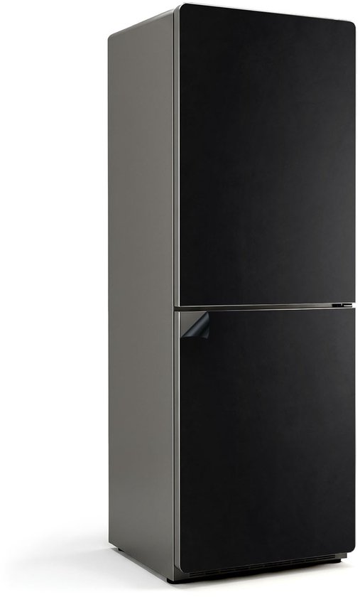Wallfluent Magnetische Koelkastmat - Zwart Koelkast Magneet Sticker - 70 cm x 190 cm - Zwart Magnetische Koelkastmat - Magneetfolie Koelkast - Decoratieve Magneetmat Voor Koelkast - Keuken Decoratie Magneet