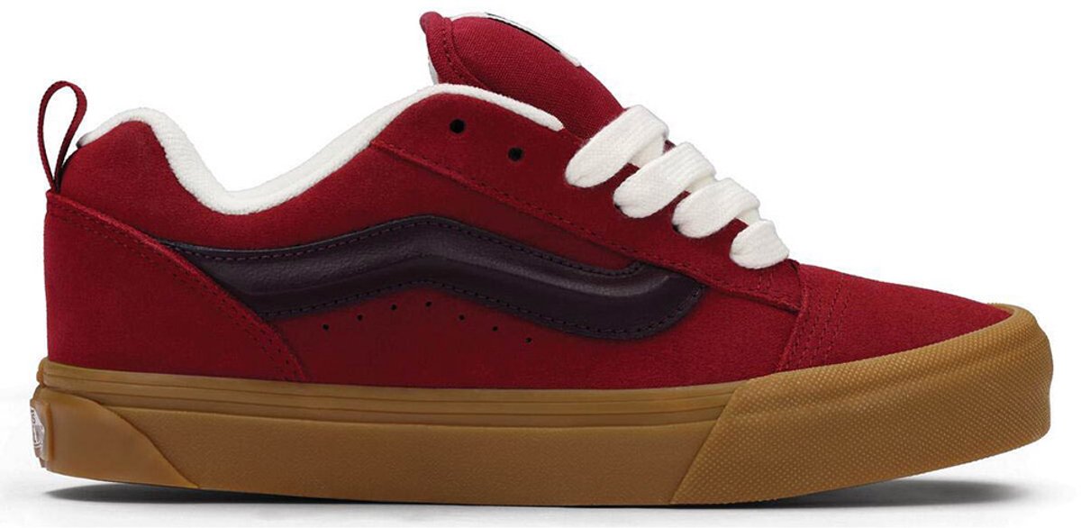 Vans Knu Skool Schoenen 1/2 Man Vrouw Bordeaux