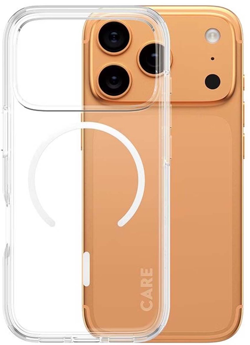 CARE by PanzerGlass Urban Explorer Transp. - Wit MagSafe iPhone 17 Pro