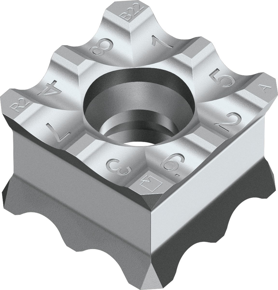 Fein 10x indexeerbaar inzetstuk KX 2 mm hoge sterkte - 6430201301...