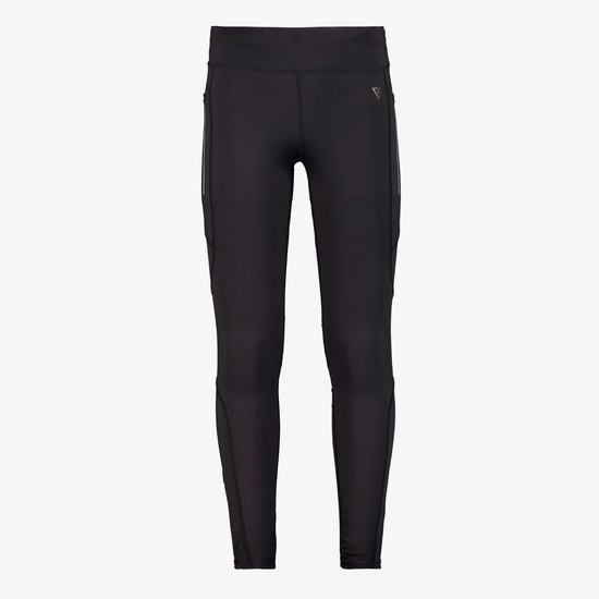 Osaga Dry heren hardloopbroek met rits zwart - Maat L