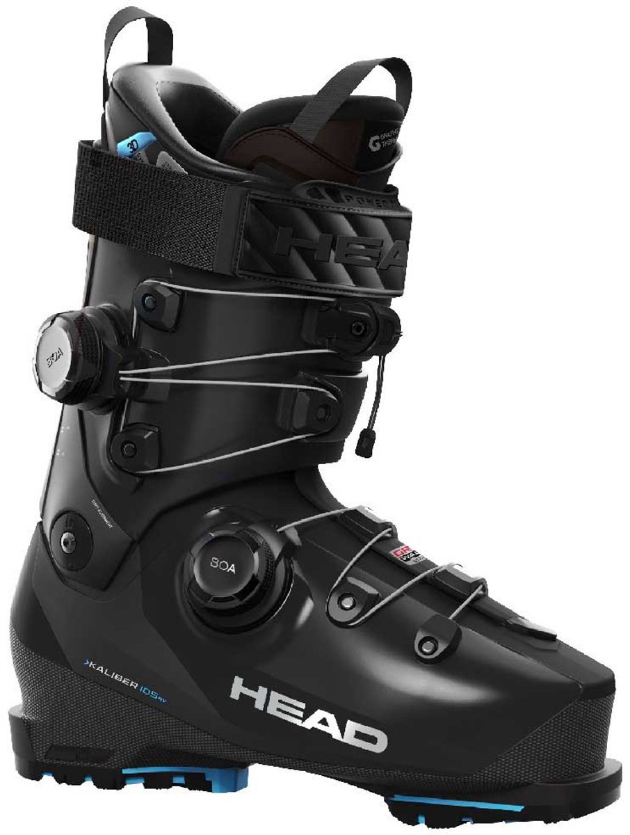 Head Kaliber 105 Mv Gw Boa Alpineskischoenen Voor Dames Zwart 25.5 Vrouw
