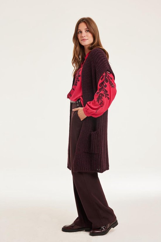 Foto: Didi dames gilet fermo windsor wine maat 46 48