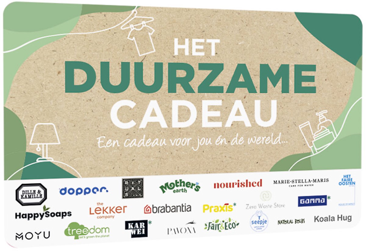 Het Duurzame Cadeau - Cadeaubon