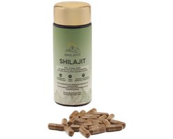 Shilafit - Shilajit Capsules 500mg - 80% Fulvinezuur - Natuurlijk Supplement - Easycaps 120 Stuks