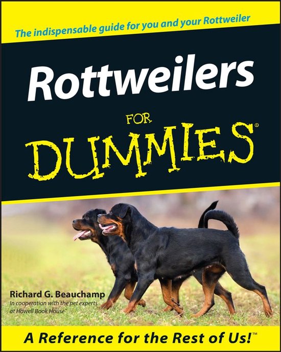 Rottweilers For Dummies - cover