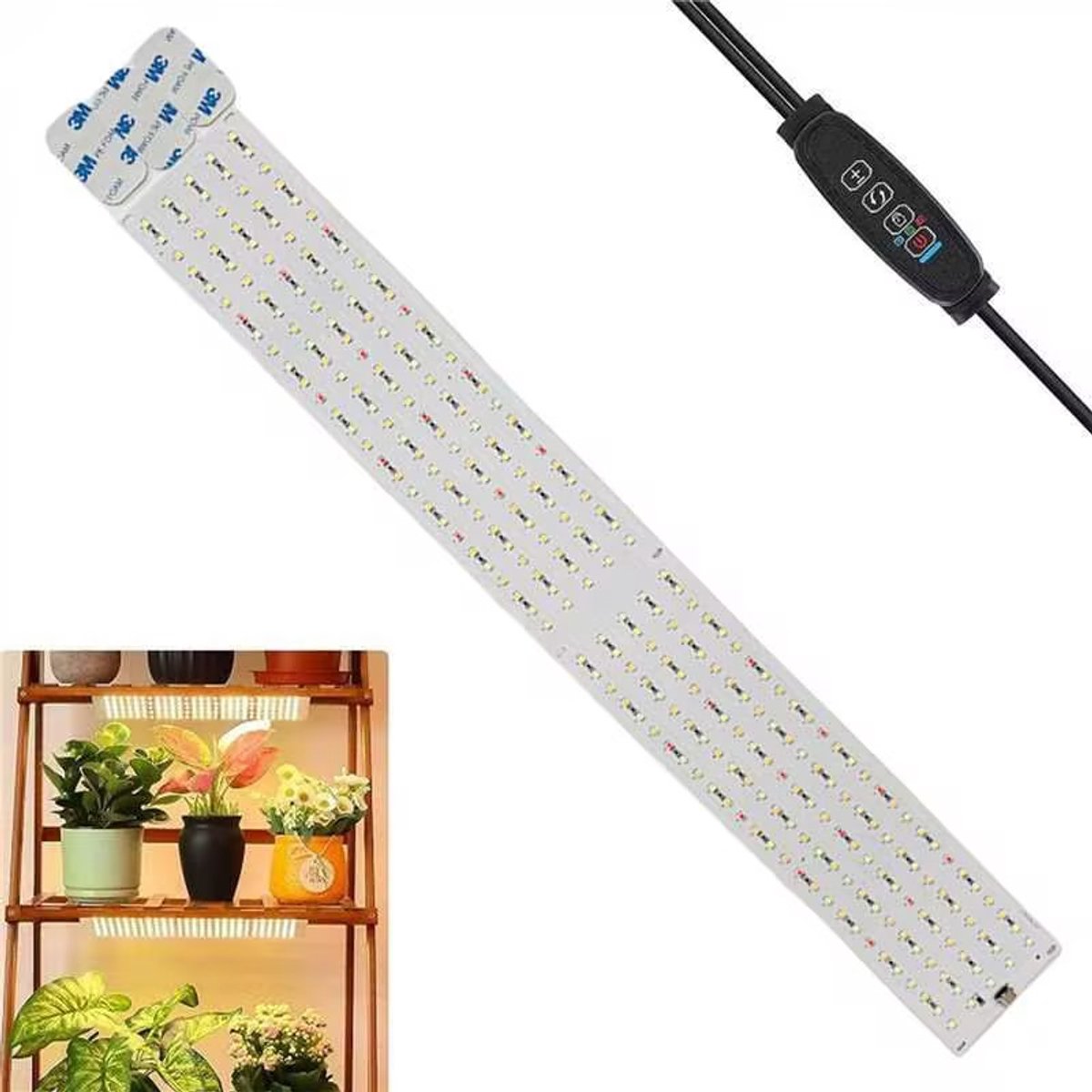LED-kweeklamp met EU-adapter